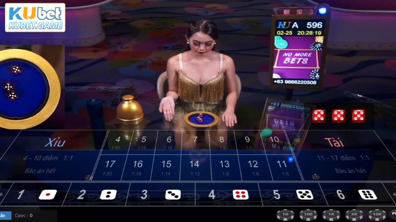 Tài Xỉu Kubet - Siêu Phẩm Ăn Khách Bậc Nhất Hiện Nay 2025 3 Chi tiết các cửa cược ở game tài xỉu tại Kubet